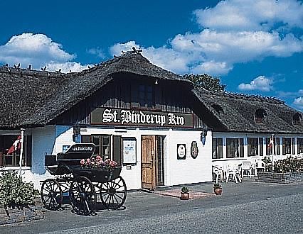 St. Binderup Kro Store Binderup Экстерьер фото